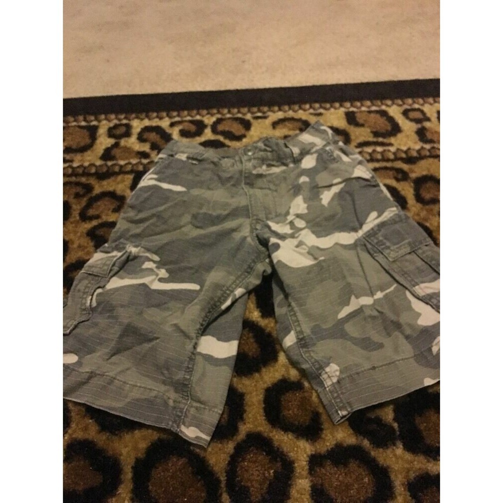 Faded Glory Boys Casual Shorts Size 8 Camouflage